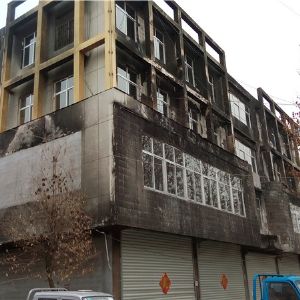 菏澤某商場(chǎng)災(zāi)后加固