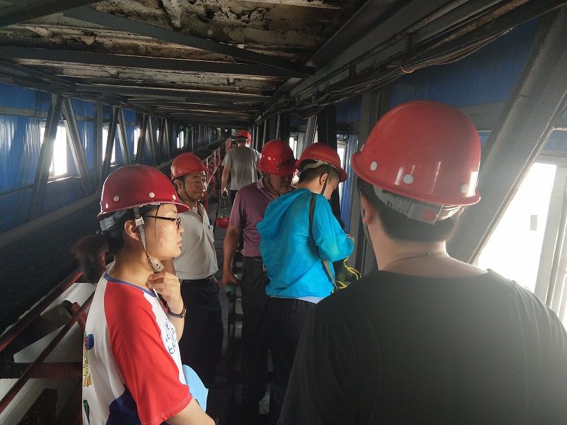 田陳煤礦選煤廠棧橋加固