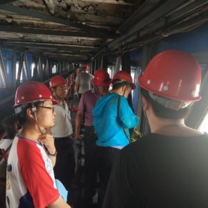 田陳煤礦選煤廠棧橋加固