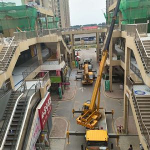 梁山倫達(dá)廣場(chǎng)鋼結(jié)構(gòu)加固改造